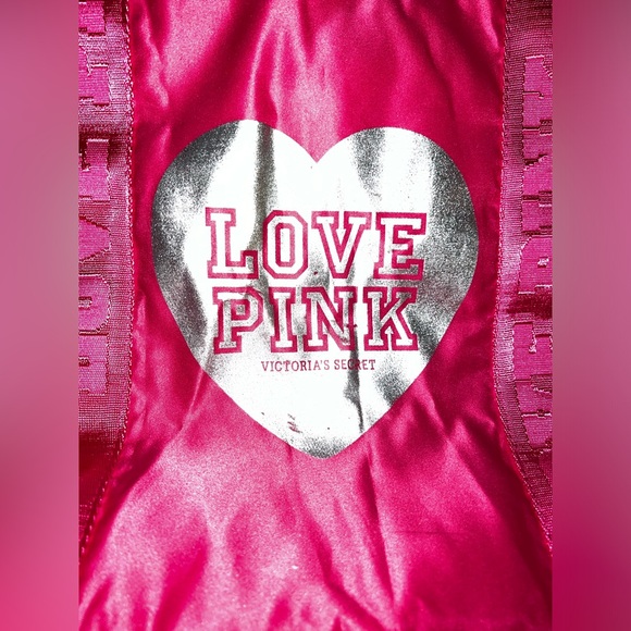 Vintage RARE HTF VS PINK Old School Large Tote Bag. - Picture 2 of 11